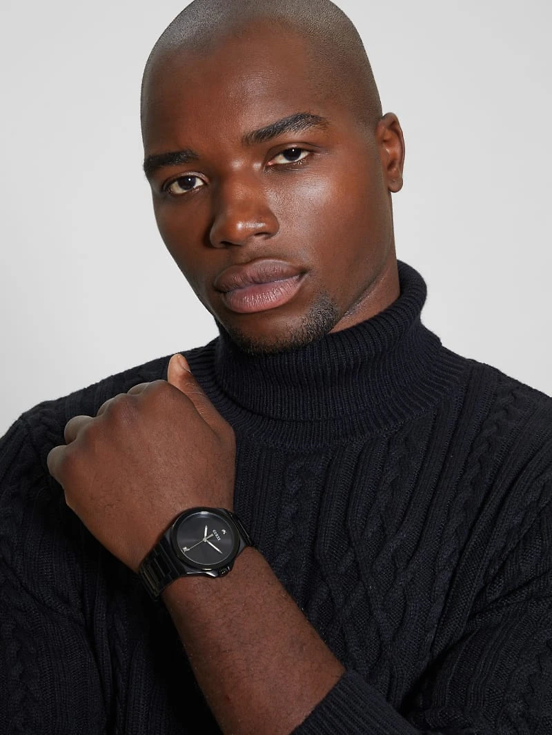 Black Analog Watch