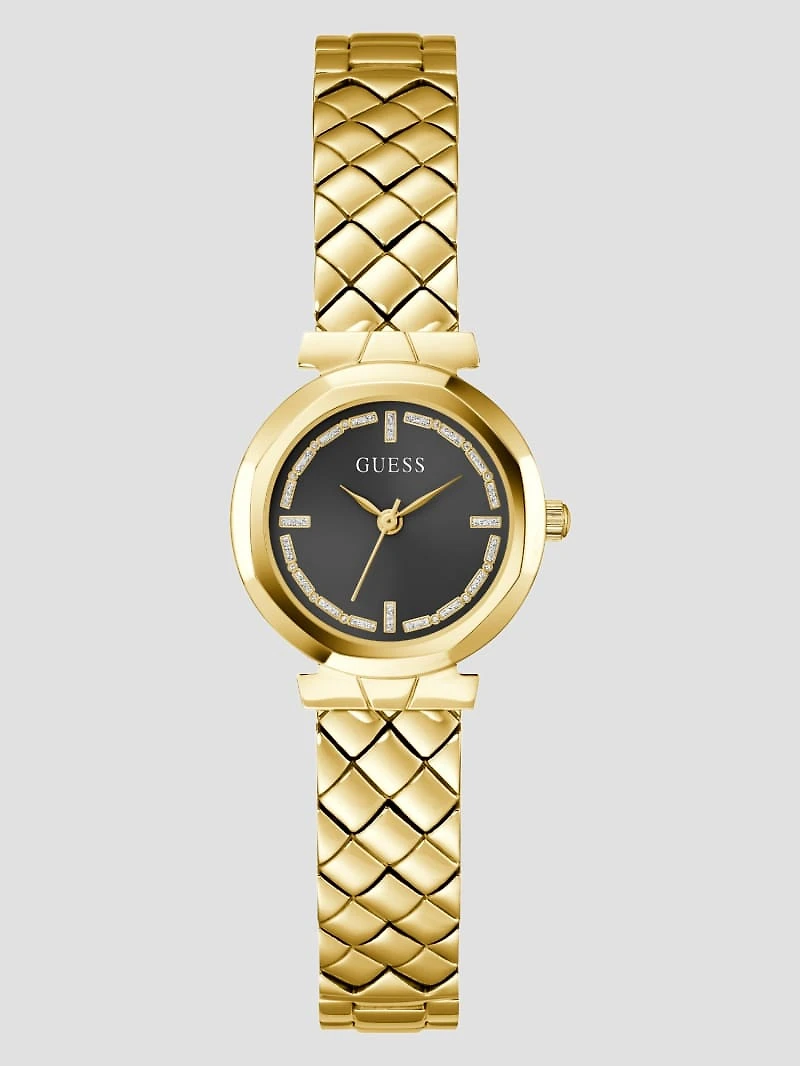 Gold-Tone Analog Watch