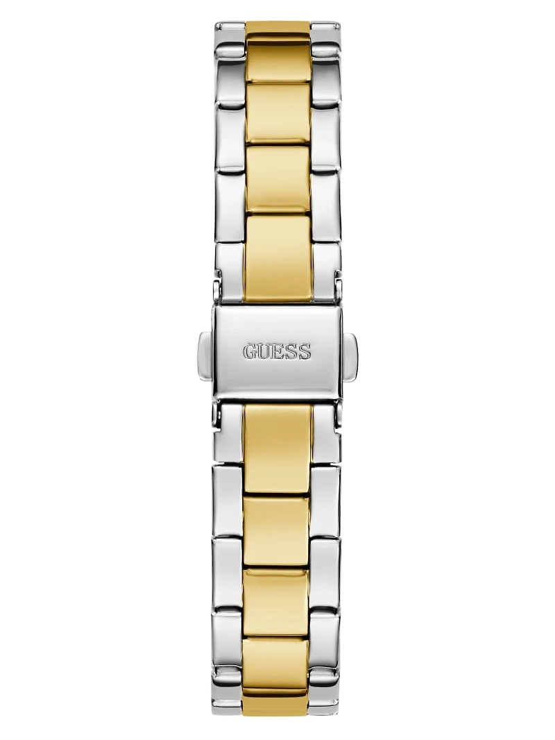 Two-Tone Analog Watch