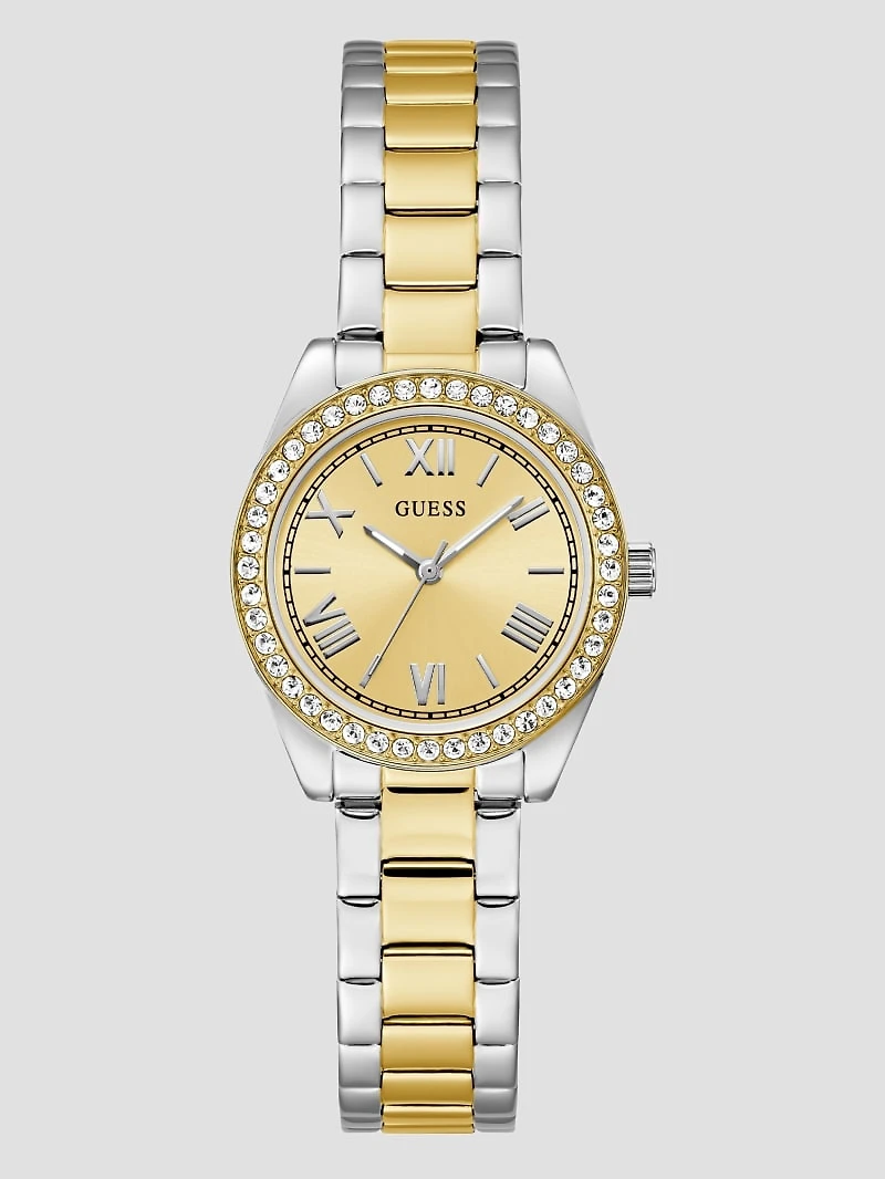 Two-Tone Analog Watch