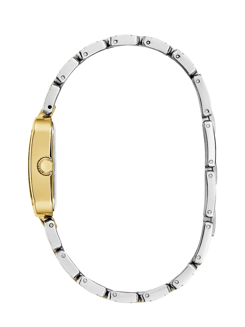 Silver and Gold-Tone Analog Watch