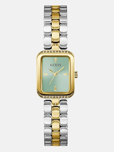 Silver and Gold-Tone Analog Watch