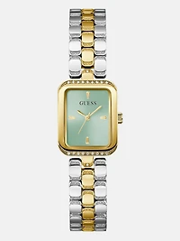 Silver and Gold-Tone Analog Watch