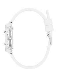 Transparent Rainbow Analog Watch