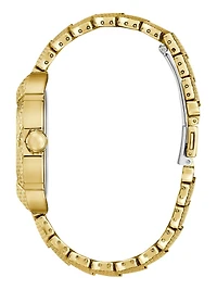 Gold-Tone Multifunction Watch