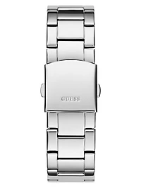 Silver-Tone Multifunction Watch