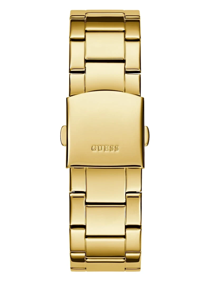 Gold-Tone Multifunction Watch
