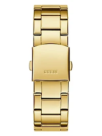 Gold-Tone Multifunction Watch