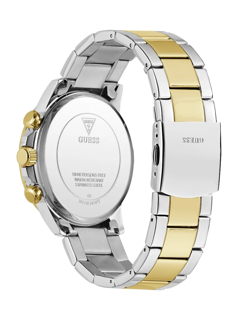 Multi-Tone and Green Multifunction Watch