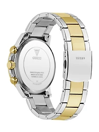 Multi-Tone and Green Multifunction Watch