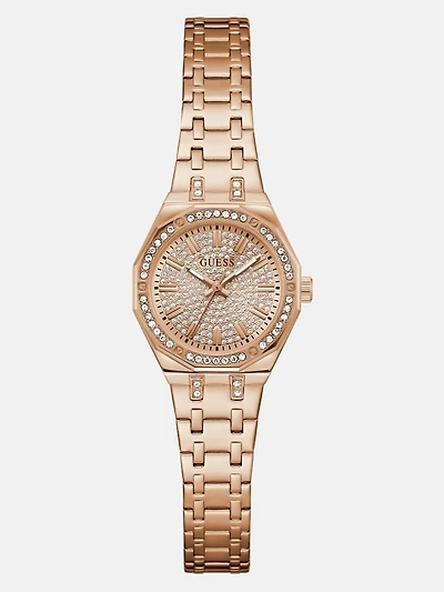Rose Gold-Tone Analog Watch