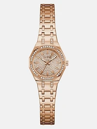 Rose Gold-Tone Analog Watch