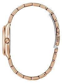 Rose Gold-Tone Analog Watch