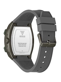 Green and Grey Silicone Multifunction Watch