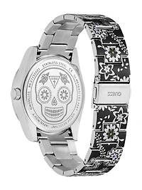 Black Multifunction Watch