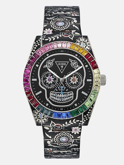 Black Multifunction Watch