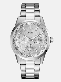 Silver-Tone Multifunction Watch