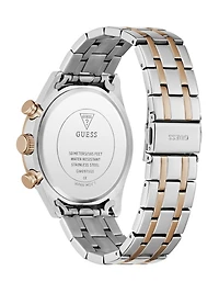 Two-Tone Multifunction Watch