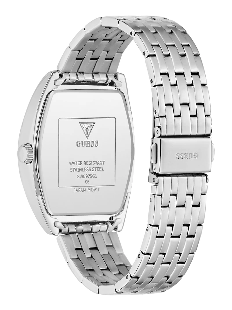Silver-Tone Multifunction Watch