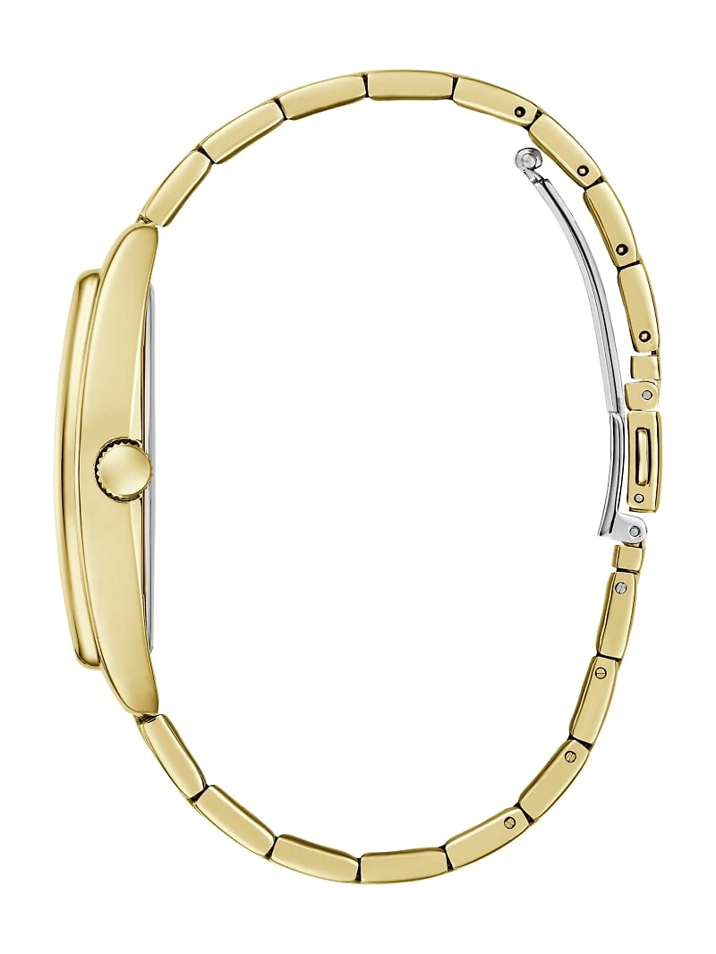 Gold-Tone Multifunction Watch