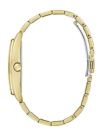 Gold-Tone Multifunction Watch