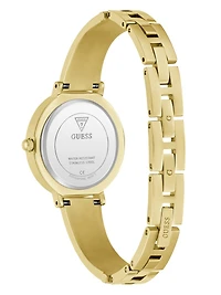 Crystal Stainless Steel analogue watch 30 mm