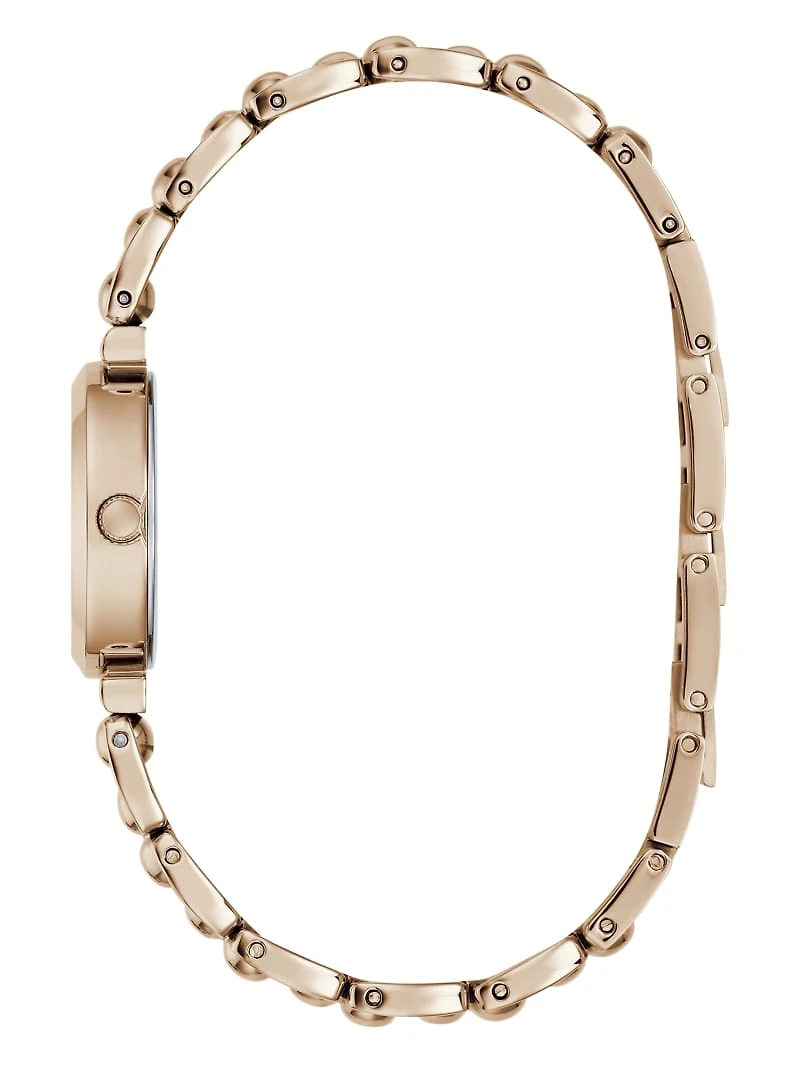 Stainless steel analogue watch mm