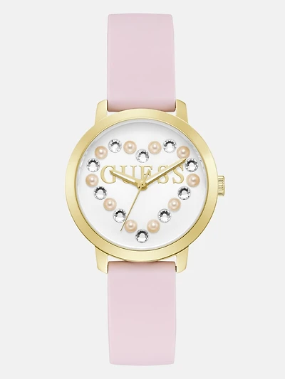 Silicone analogue watch 36 mm