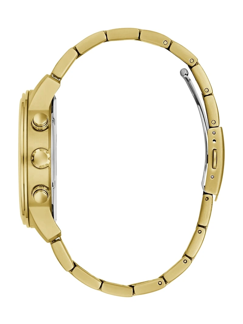 Stainless steel multi-function watch 44 mm