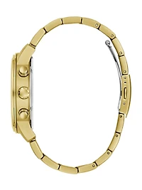 Stainless steel multi-function watch 44 mm