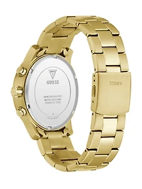 Stainless steel multi-function watch 44 mm