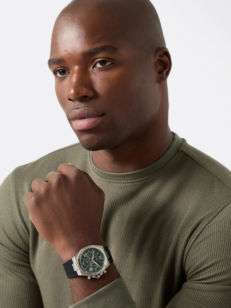 Silicone multi-fuction watch 44 mm