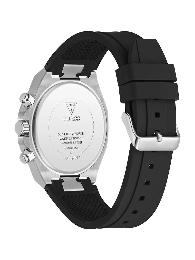 Silicone multi-fuction watch 44 mm