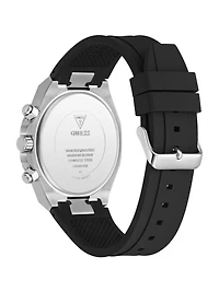 Silicone multi-fuction watch 44 mm