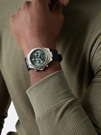 Silicone multi-fuction watch 44 mm