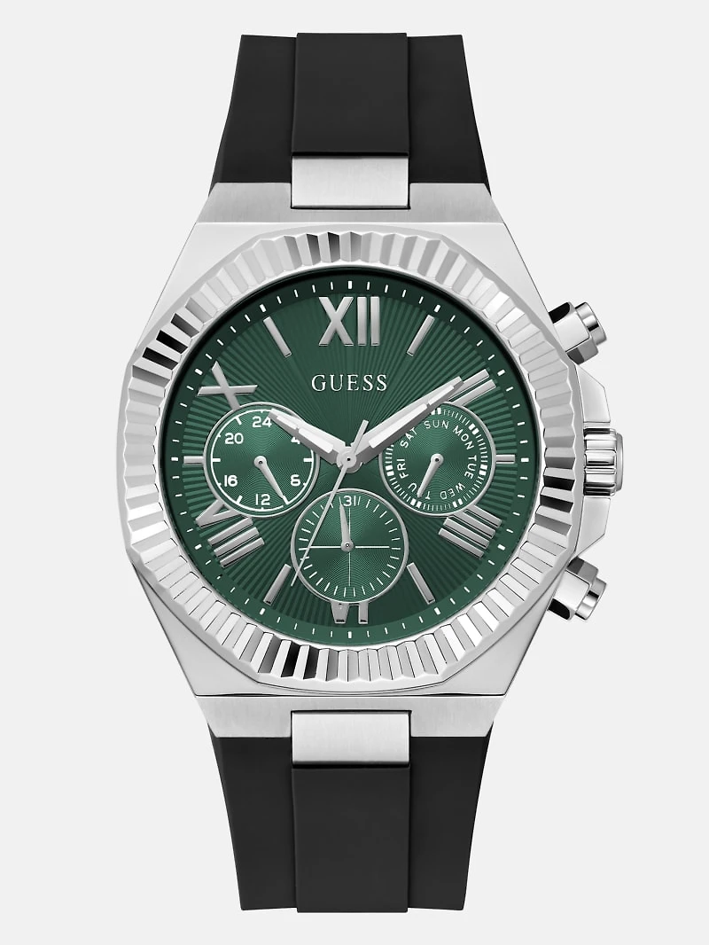 Silicone multi-fuction watch 44 mm