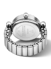 Crystal analogue watch-ring