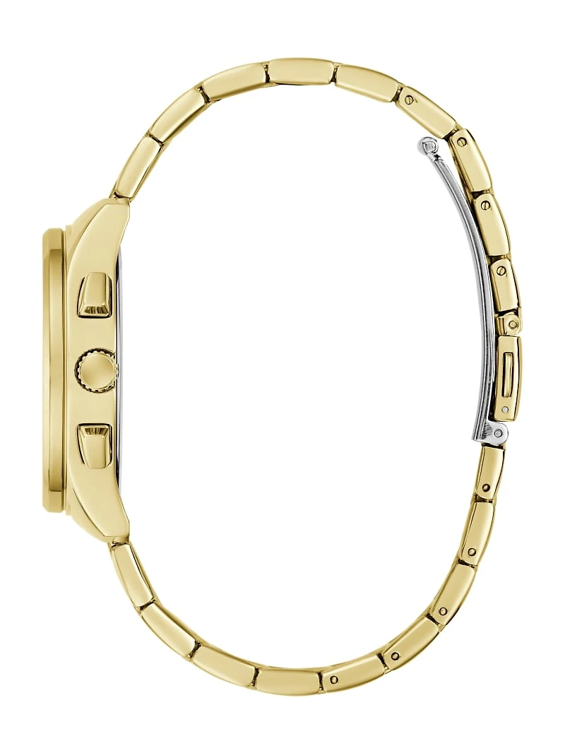 Recycled steel multi-function watch