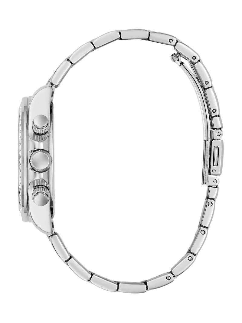 Crystal Stainless Steel multi-function watch