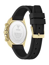 Silicone multi-fuction watch 36 mm