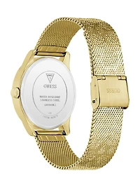 Floral Stainless steel analogue watch 36 mm