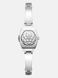 Floral Stainless steel analogue watch