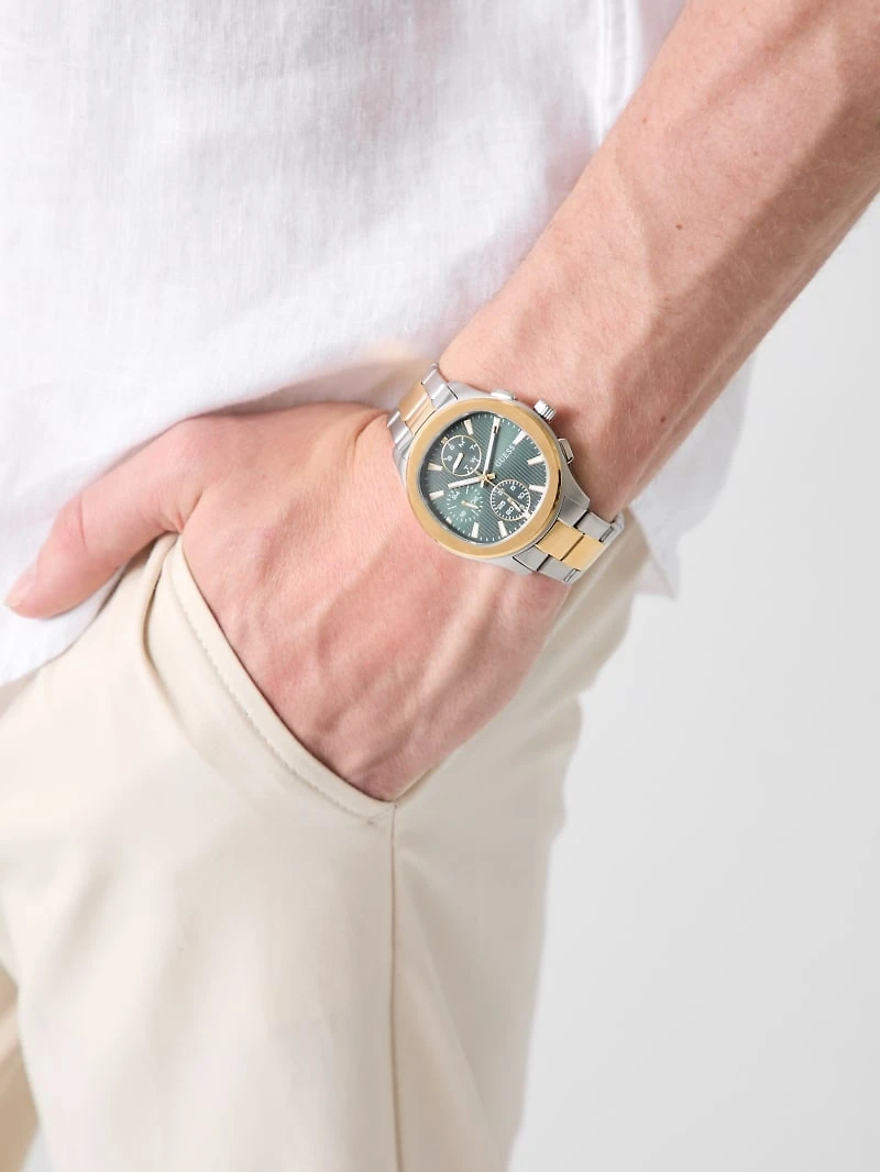 Stainless steel multi-fuction watch mm