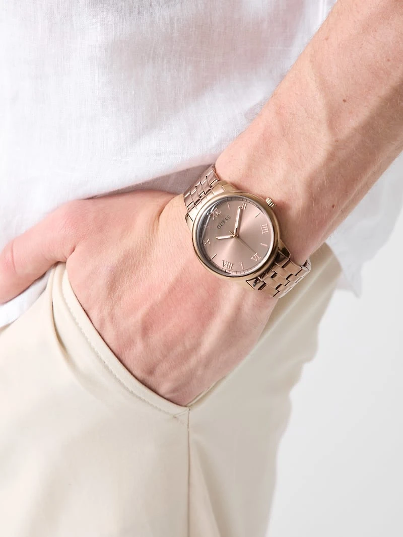 Stainless Steel analogue watch 40 mm