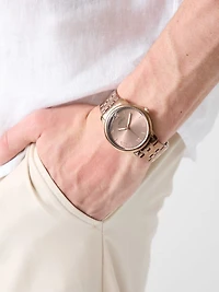 Stainless Steel analogue watch 40 mm