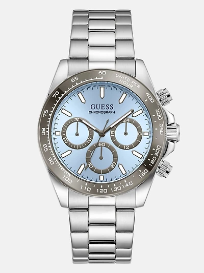 Stainless Steel multi-fuction watch 42 mm