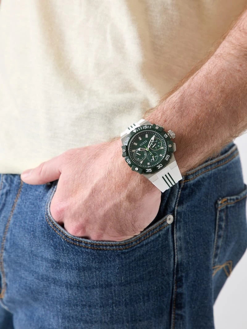 Silicone multi-fuction watch 42,5 mm