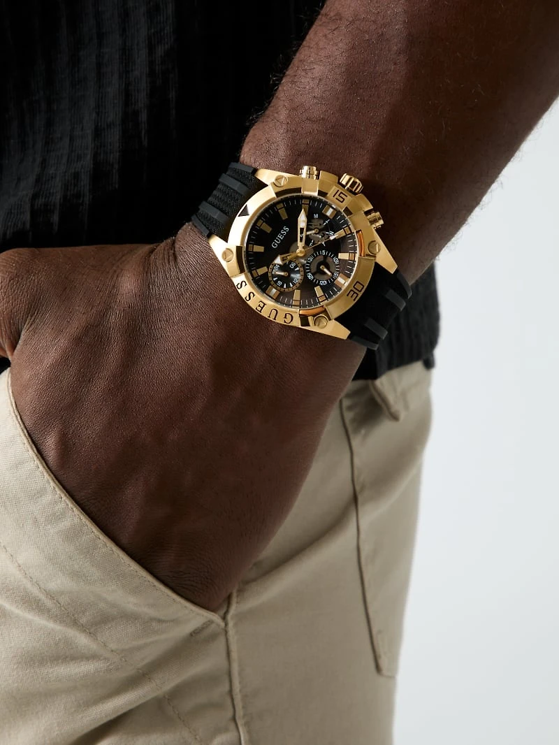 Analogue Silicone Watch 46 mm