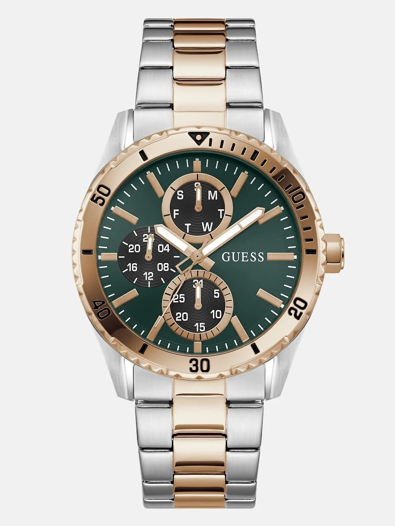 Stainless steel multi-fuction watch