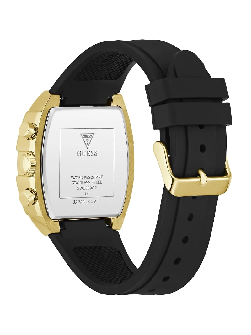 Multi-function silicone watch 40,7 mm